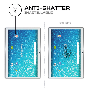 Protector de pantalla ANTISHOCK para tableta Mediacom SmartPad Go 10, legibilidad y durabilidad mejoradas - Product Image 5