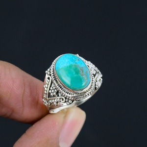 925เงินสเตอร์ลิงเครื่องประดับที่เป็นของแข็งแหวนสัญญาทำด้วยมือพลอยธรรมชาติสปินเนอร์แหวนแต่งงานของขวัญดีเครื่องประดับเงิน - Product Image 5