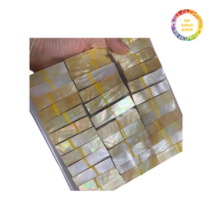 Adornos de concha de nácar de alta calidad para manualidades de bodas, decoración del hogar y regalos - Product Image 1