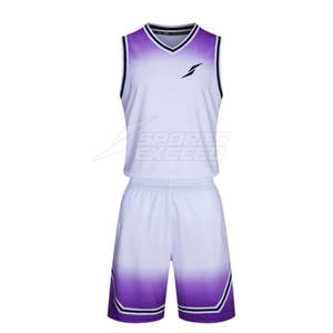 Uniforme de basket-ball professionnel vêtements de sport uniforme de basket-ball couleur personnalisée uniforme de basket-ball pour hommes - Product Image 1