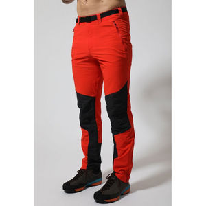 Pantalon de randonnée et de construction décontracté imperméable doublé polaire Softshell pour hommes Vente en gros OEM de haute qualité - Product Image 4