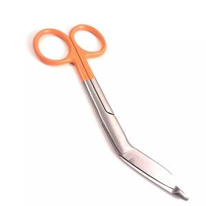 2022 nouveauté OEM couleur infirmière médicale ciseaux en acier inoxydable pansement ciseaux couleur poignée Instruments chirurgicaux base - Product Image 3