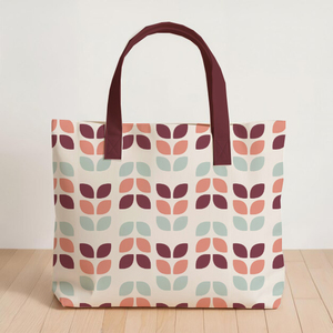 ถุงผ้าฝ้ายรีไซเคิลกระเป๋าช้อปปิ้งน้ำหนักเบาและทนทานสำหรับใช้ในชีวิตประจำวันร้านขายของชำ - Product Image 1