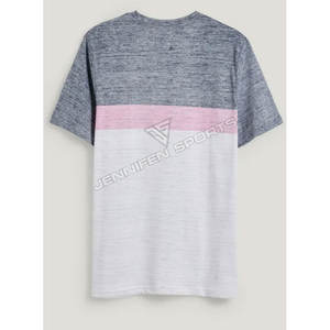 Camiseta Casual Transpirable de Manga Corta para Hombre, de Secado Rápido, Ligera, de Tela Texturizada de Algodón/Poliéster, con Logotipo Personalizado, en Varios Colores - Product Image 5