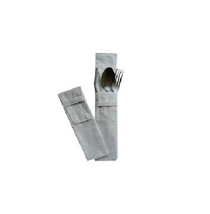 Porte-cuillère en cuir réutilisable Vaisselle Fourchette Cuillère Pailles Ensemble de couverts en acier miroir au meilleur prix Fabrication indienne - Product Image 6