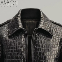 Veste en similicuir texturé haut de gamme pour les amateurs de mode Chaud et élégant Coupe confortable Finition de surface lisse pour la vente en gros