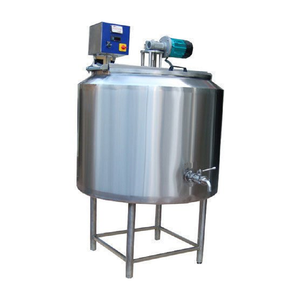 Olla para hervir leche de alta capacidad para procesamiento de lácteos Construcción de acero inoxidable a prueba de óxido Disponibilidad al por mayor - Product Image 1