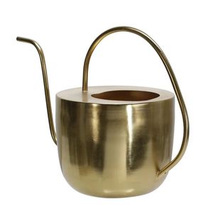 Regadera plana de Metal, para plantas de interior y exterior diseño elegante, flores, regar, casa, jardín, gran cantidad, venta al por mayor - Product Image 1