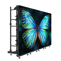 Écran LED extérieur XGCLED P3.91 500x500mm, panneau mural vidéo de location, armoire étanche IP65 pour conférences, spectacles et événements