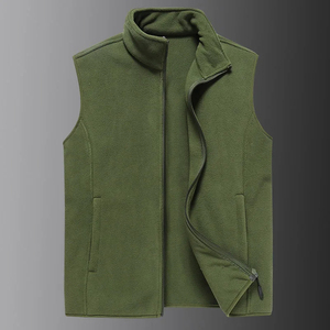 Nouvelle collection Hiver 2024 – Gilet en polaire de laine chaud pour homme, respirant, écologique, anti-boulochage, sans manches, décontracté - Product Image 2