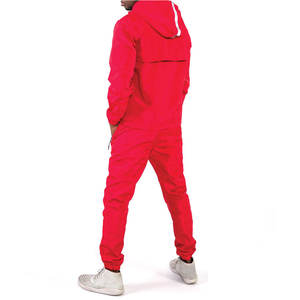 ชุดกันลมออกแบบได้ตามต้องการสำหรับผู้ใหญ่ผู้ชายแจ็คเก็ตและกางเกงกันน้ำน้ำหนักเบาสำหรับใช้งานกลางแจ้ง - Product Image 3