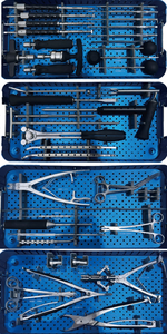 Juego de cirugía de columna vertebral de acero inoxidable de alta calidad, Kit de instrumentos de tornillo pedicular Manual, instrumentos quirúrgicos ortopédicos - Product Image 4