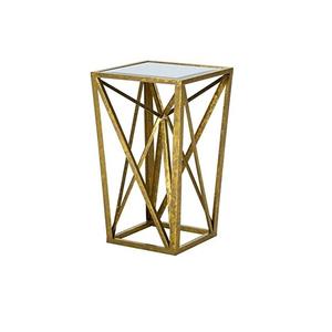 Mesa auxiliar de sofá de nuevo diseño de forma personalizada decorativa hecha a mano con tapa de mármol - Product Image 2