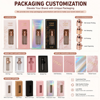 Gloss à lèvres de luxe à la rose, marque privée, logo personnalisé, imperméable, longue tenue, rouge à lèvres liquide mat, gloss à lèvres végétalien, OEM