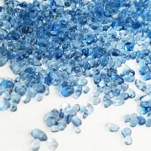 Landscape Glass Sand Colorful Glass Gravels Beads Factory Supply With Wholesale Price