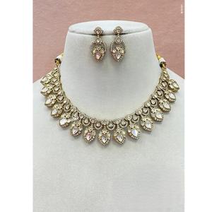 ชุดสร้อยคอเพชรโมอิสพรีเมี่ยม, ชุดสร้อยคอเพชรโมอิสซานไนท์แบบหรู - Product Image 1