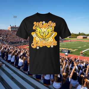 เสื้อยืดเชียร์ทีมโรงเรียน Sollevare Retro Mascot สไตล์วินเทจ เสื้อผ้าสำหรับโปรโมชั่น - Product Image 3