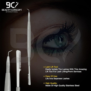 Herramienta de Lifting de Pestañas de Acero Inoxidable Reutilizable y Duradera, Producto Todo en Uno de la Más Alta Calidad para el Cuidado de la Belleza de los Ojos, para Uso Doméstico - Product Image 4