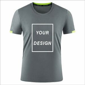 เสื้อยืดสำหรับผู้ชายเสื้อผ้าแฟชั่นแขนสั้นผ้าฝ้าย100% ขนาดใหญ่พิเศษออกแบบโลโก้ได้ตามต้องการ - Product Image 3