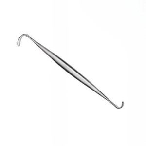 เครื่องมือถ่างผิวหนังแบบสองด้าน Ragnell-Davis Hooklet Retractor ขนาด 14 ซม. ทำจากเหล็กกล้าไร้สนิม สำหรับศัลยกรรมพลาสติก หู คอ จมูก และศัลยกรรมทั่วไป - Product Image 4