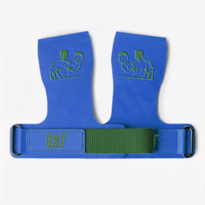 Trending <b>Cross</b>-Fit Hand Grips Anti-Callus <b>Palm</b> Premium Textured Leather Durable Lightweight Weightlifting Grips with Custom Logo - Product Image 4