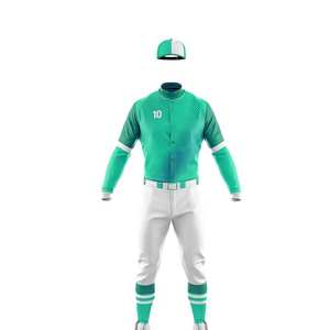 OEM Vente en gros Baseball homme vierge personnalisé polyester votre propre conception uniforme de Baseball uni été coton pour homme Jersey - Product Image 4