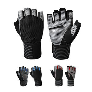 Gants de sport d'intérieur en cuir pour hommes et femmes, respirants, pour entraînement de force, exercices, tractions, spinning, vente chaude - Product Image 3