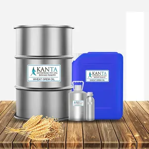 Pabrik penjualan terlaris alami alami alami dingin minyak penekan gandum organik minyak kuman untuk kulit, rambut dan wajah