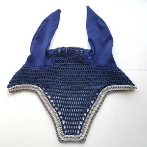 Nouveau bonnet d'oreille de qualité supérieure produits en gros équipement de voile de mouche de cheval équestre pour cheval bonnet de conception personnalisée - Product Image 1