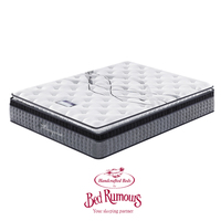 Matelas de couchage en mousse ensaché à rouleaux compressés et à densité de ressorts