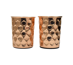 Tazas de vidrio de chupito martillado Chapado en cobre de 250ml al por mayor vaso de mula de Moscú de Metal para cócteles de fiesta y bebidas de cerveza - Product Image 2