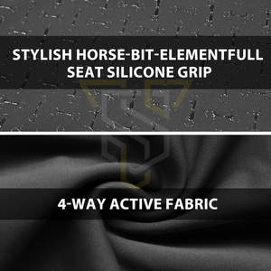 Pantalones ecuestres duraderos de alta calidad hechos en Pakistán, pantalones de montar con logotipo personalizado al por mayor, pantalones de montar ajustados de piel LICRA para montar a caballo - Product Image 5