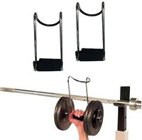 En gros Body-Solid Crochets de sécurité pour haltères réglables avec logo personnalisé, équipement de fitness, en caoutchouc et acier, noir, 1-3/8 pouces