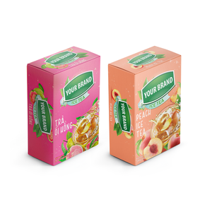 ขายส่งราคาโรงงานเครื่องดื่มผงผลไม้รสอโรมาที่อุดมไปด้วยกล่องกระดาษชาชามะลิแสนสบายเครื่องดื่มน้ํามะละกอสีชมพู - Product Image 6