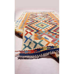 Tapis Kilim Maimana Afghanistan 188 X 86 cm Tapis traditionnels afghans et ensembles - Product Image 4