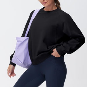 เสื้อสเวตเชิ้ตผู้หญิงไซส์ใหญ่ คุณภาพสูง สกรีนโลโก้ตามสั่ง ขายเสื้อแขนยาวลำลอง สไตล์สวมหัว - Product Image 6