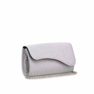 Pochette argentée P15350 pour femme - Product Image 2