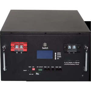 ระบบกักเก็บพลังงานภายในบ้าน 51.2 โวลต์ 15 กิโลวัตต์ชั่วโมง 48 โวลต์ 51.2 โวลต์ 5 กิโลวัตต์ 10 กิโลวัตต์ชั่วโมง 15 กิโลวัตต์ แบตเตอรี่ลิเธียมไอออนพลังงานแสงอาทิตย์ Lifepo4 100 แอมป์ชั่วโมง 200 แอมป์ชั่วโมง 300 แอมป์ชั่วโมง - Product Image 2