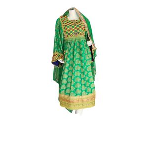 Acheter OEM ODM brodés à la main femmes afghanes bohème mode tenue décontractée robes traditionnelles modestes - Product Image 6