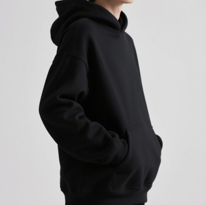 Sweat-shirt à capuche unisexe surdimensionné chaud d'hiver pour impression numérique, broderie, 100% coton, polaire doux, streetwear, pull - Product Image 2