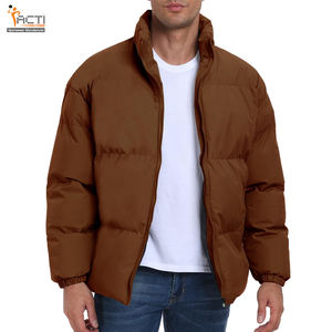 Vêtements d'hiver fabriqués en usine, veste d'hiver à bulles pour hommes, vêtements chauds, vestes à bulles pour hommes de grande taille pour adultes - Product Image 1