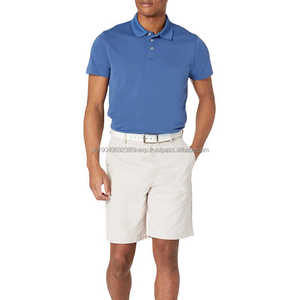 เสื้อโปโลแขนสั้นผ้าคอตตอนปักลายสำหรับผู้ชายเสื้อโปโลผ้าแคนวาสเนื้อเรียบคุณภาพสูงสไตล์100% ที่กำหนดเองได้ - Product Image 3