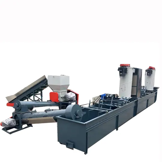 Línea de lavado de reciclaje Precio de la máquina de reciclaje Lavado de trituración de plástico Pp Pe Ldpe Planta de fabricación de HDPE Proporcionada automática 1500