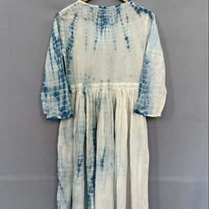 ชุดนอนผ้าฝ้ายแท้คอวีพิมพ์ลายคอเสื้อคอวี - Product Image 1