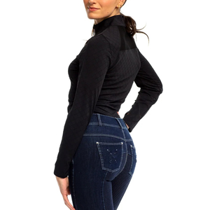 Ropa Ecuestre para caballos, pantalones deportivos de gran estiramiento para mujer, pantalones ecuestres para montar a caballo, mallas para mujer - Product Image 2
