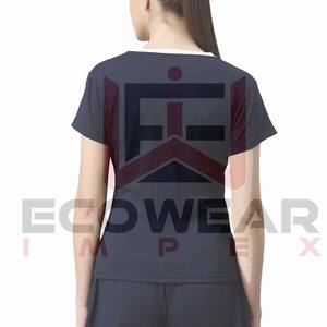 2025 Tops de alta calidad 100% algodón transpirable ropa de mujer camiseta tela ropa nuevo estilo mujeres camisetas en mujeres - Product Image 3