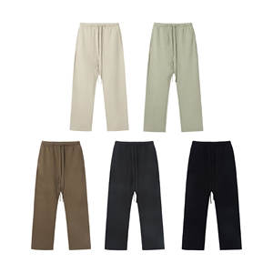 Pantalones Deportivos de Mujer Personalizados, Vintage, de Invierno, Ajustados, Rectos, de Felpa, 100% Algodón, con Estampado por Transferencia de Calor, Cierre con Cordón y Pedrería - Product Image 4