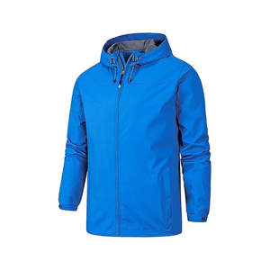 EXCELLENTE QUALITÉ HOMME COUPE-VENT LÉGER 100% NYLON PULLOVER VESTE À CAPUCHE - Product Image 6