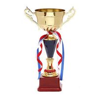 Trophée en métal au design unique d'inspiration vintage pour les prix d'excellence dans les secteurs du sport et de la musique artistique et des entreprises