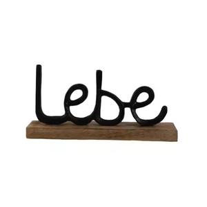 Figura decorativa de Reno de mesa de metal para exhibición festiva de comedor en casa y celebración de vacaciones - Product Image 5